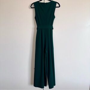 Calvin Klein Dark Green Sleeveless Jumpsuit